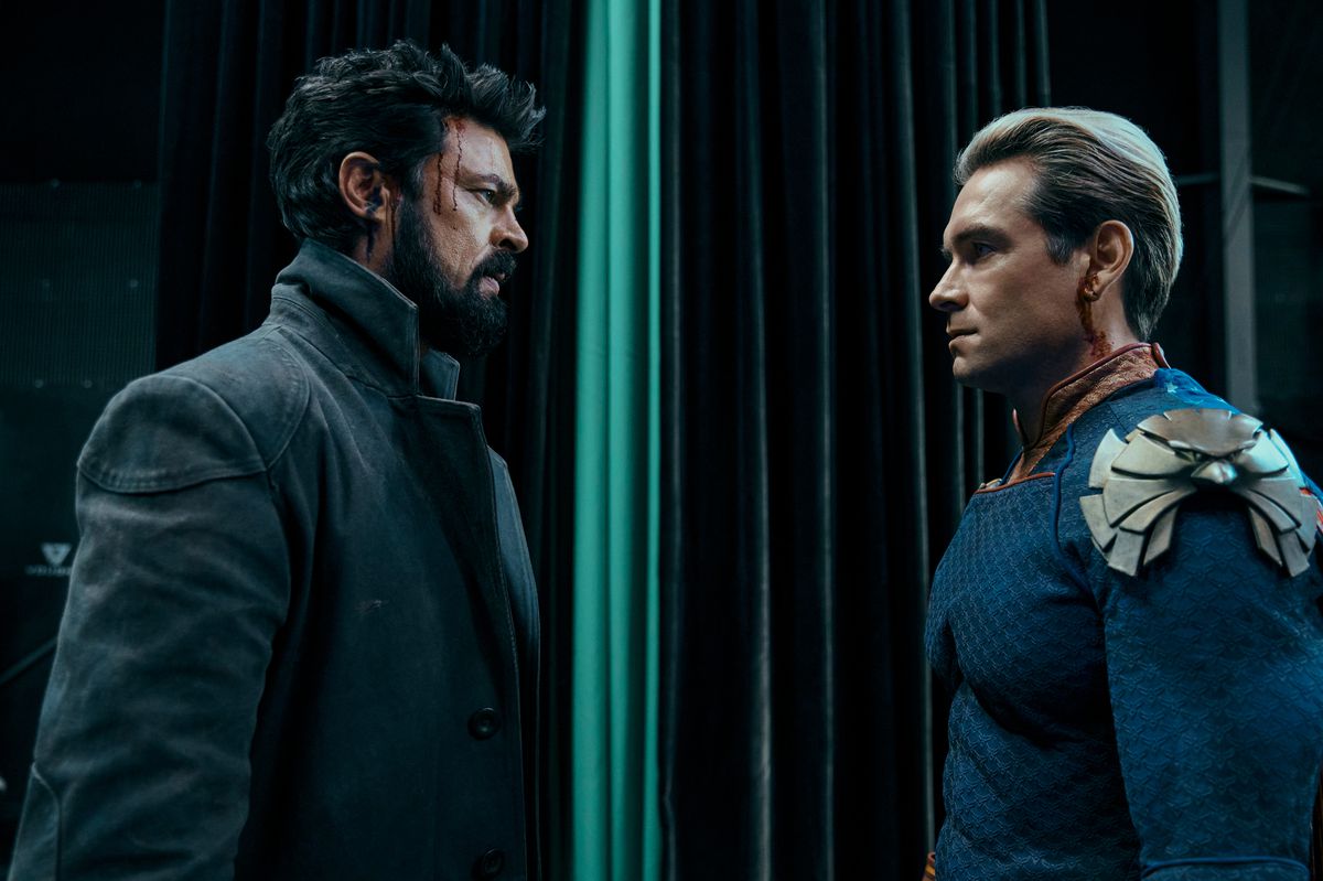 Billy Butcher (Karl Urban) e Homelander (Antony Starr) si affrontano ancora una volta