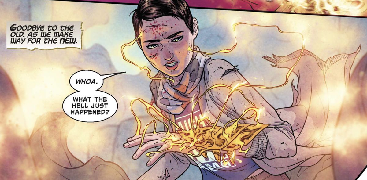 “Ehi. Che diavolo è appena successo