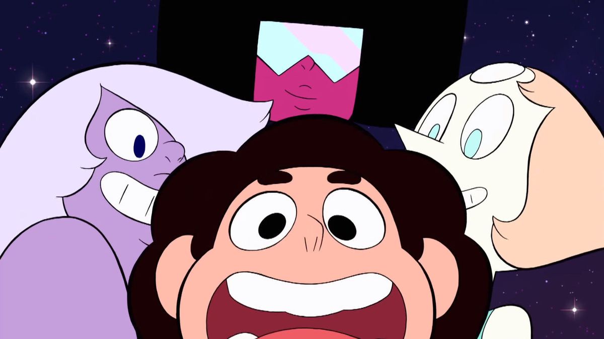 Garnet, Ametista e Perla e Steven di Steven Universe