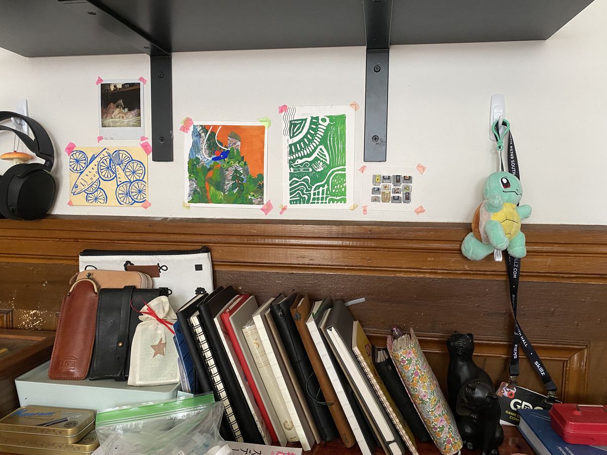 arte appesa a un muro