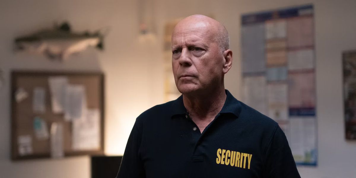 Bruce Willis nel ruolo di Frank nel posto sbagliato.