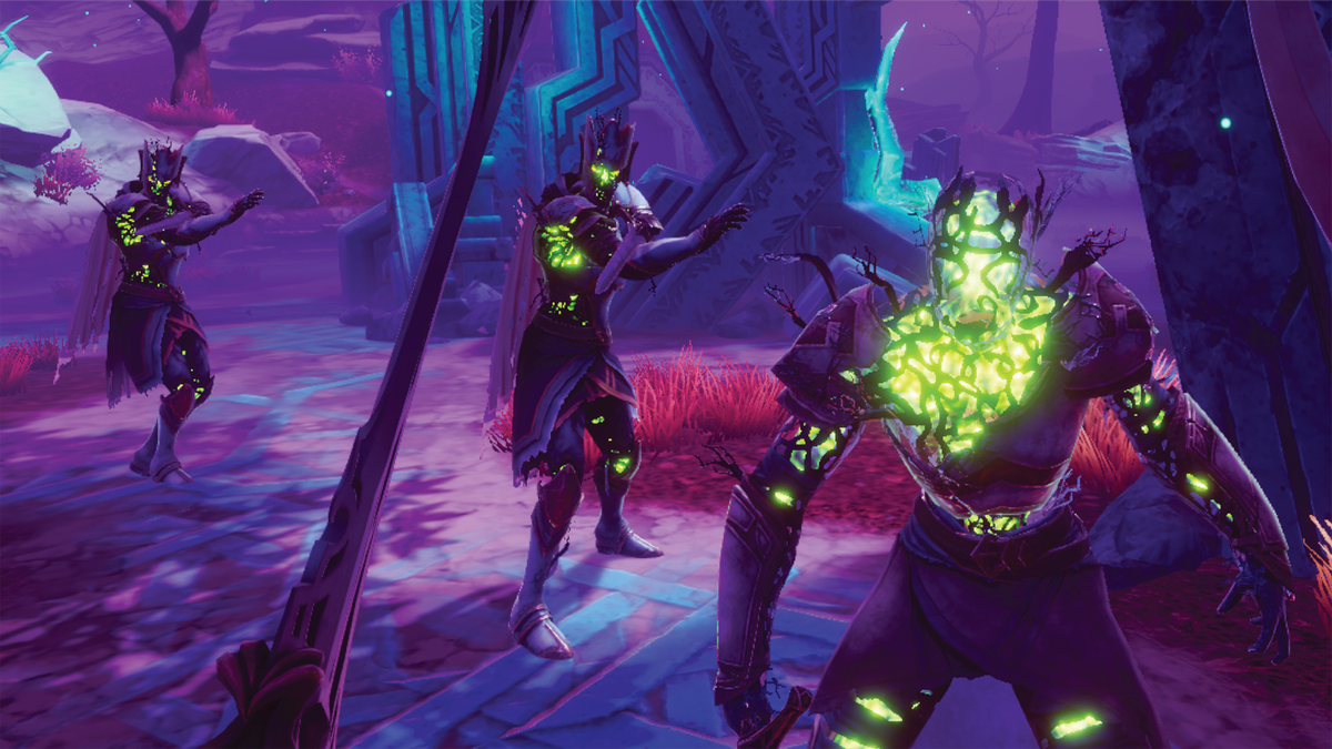 I nemici affrontano il protagonista in Until You Fall