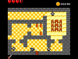 Un personaggio esplora una stanza in Banchor: Legend of the Hellspawn