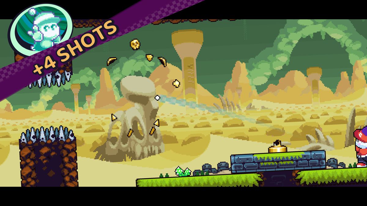 Distruggere una statua in La maledizione del golf