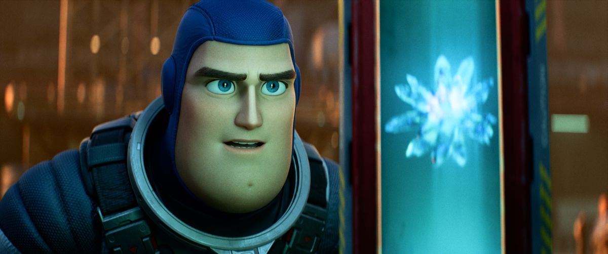 Buzz Lightyear in Lightyear della Pixar