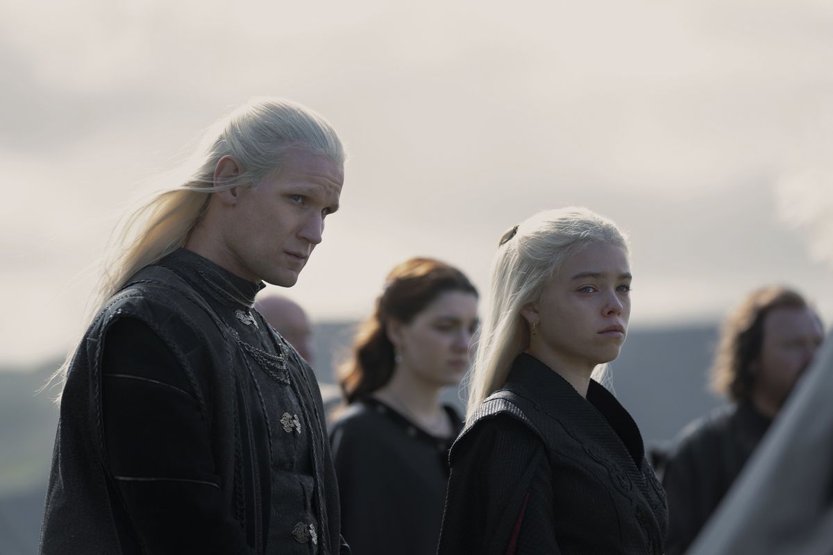 Daemon e Rhaenyra Targaryen guardano seriamente avanti in House of the Dragon.