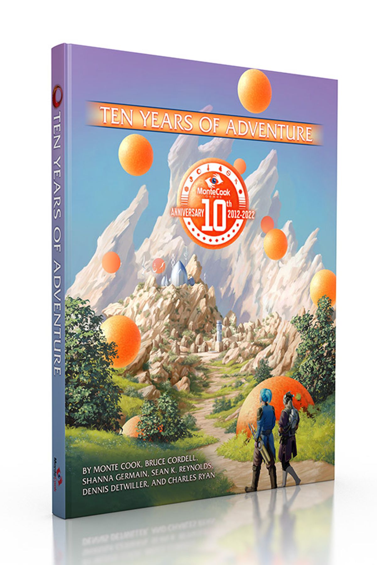 Copertina per 10 anni di avventura.