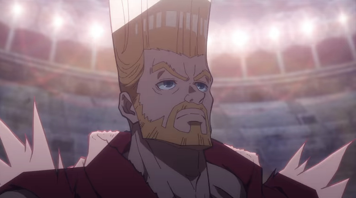 Paul Phoenix, con i suoi capelli biondi incredibilmente alti, sembra serio e cupo in Tekken: Bloodline