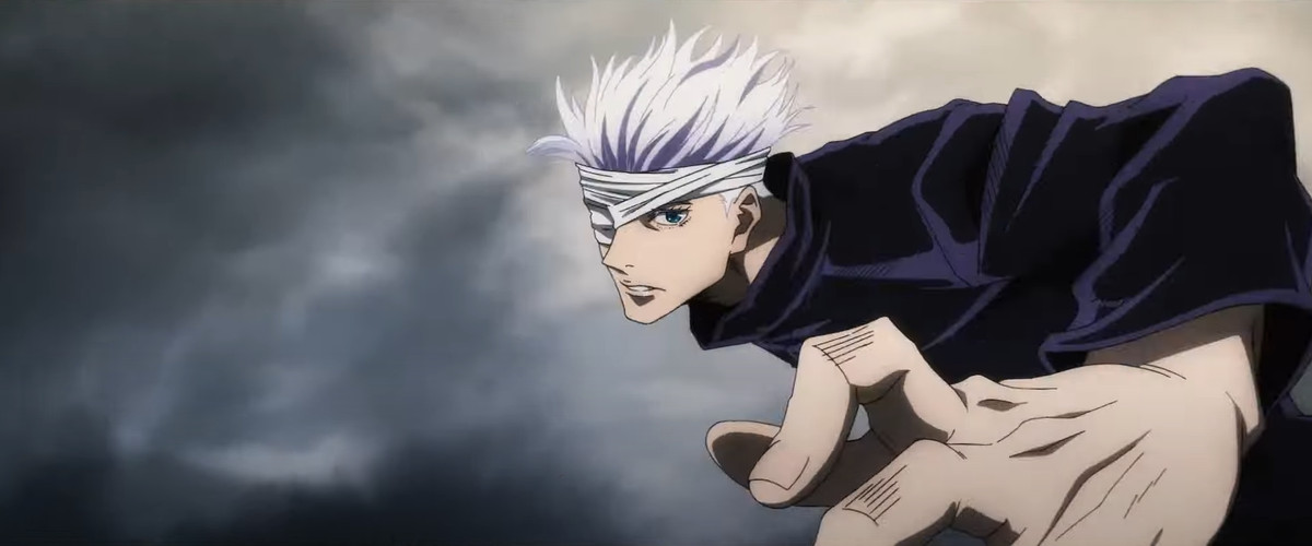 Gojo di Jujutsu Kaisen 0