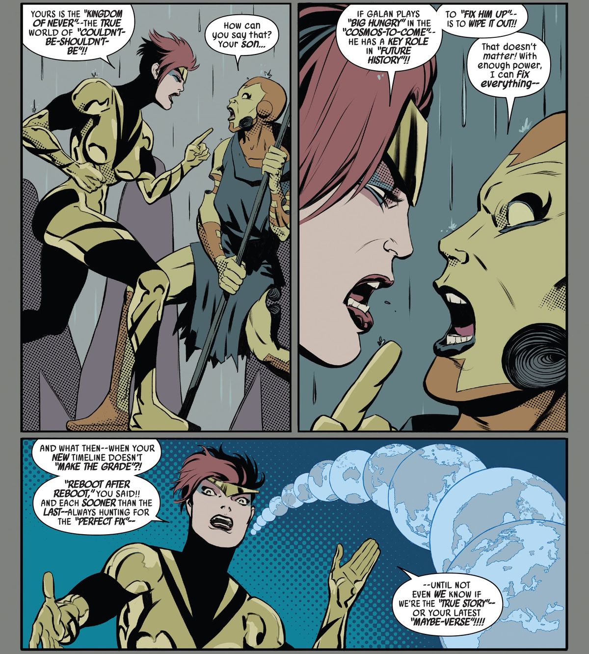 Taaia respinge un cattivo che vuole