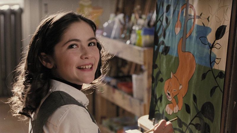Ester (Isabelle Fuhrman) sorridente