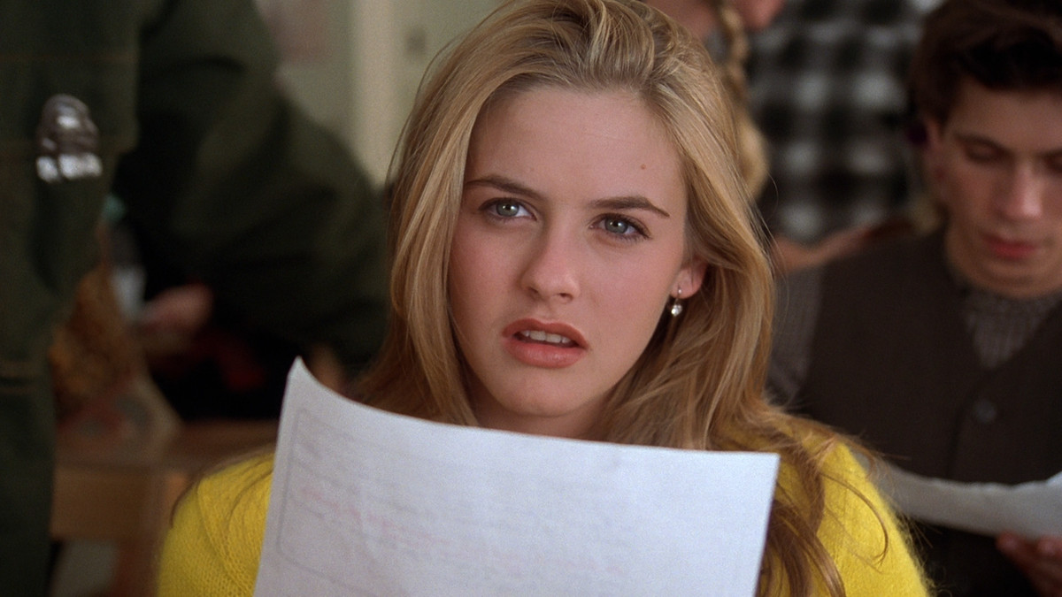 Alicia Silverstone è perplessa e/o disgustata in Clueless.
