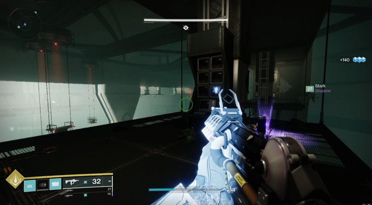 Un'immagine che mostra il terzo collezionabile nel dungeon Spire of the Watcher.