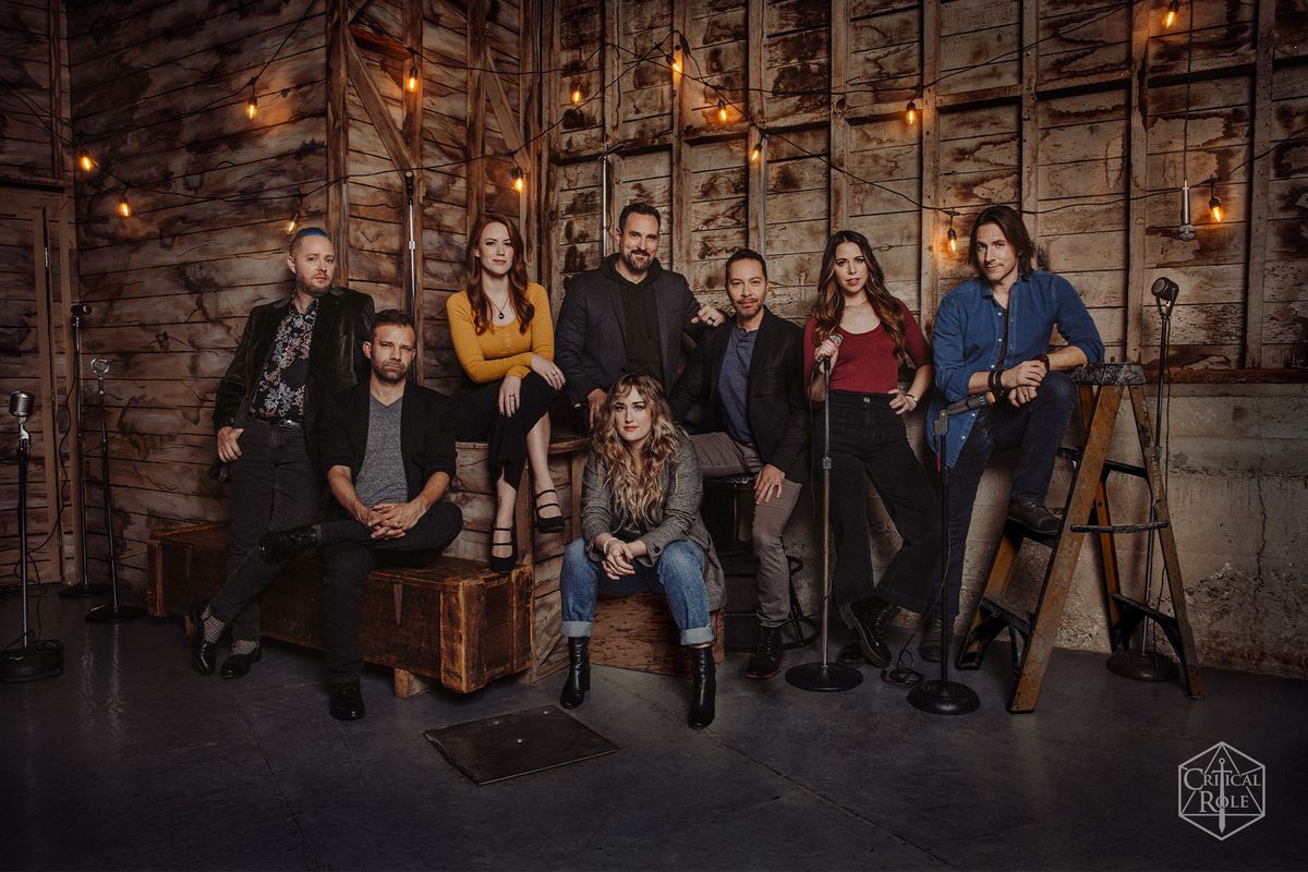 Una foto in posa del cast di Critical Role