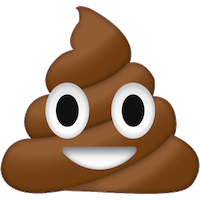 cacca emoji sorridente