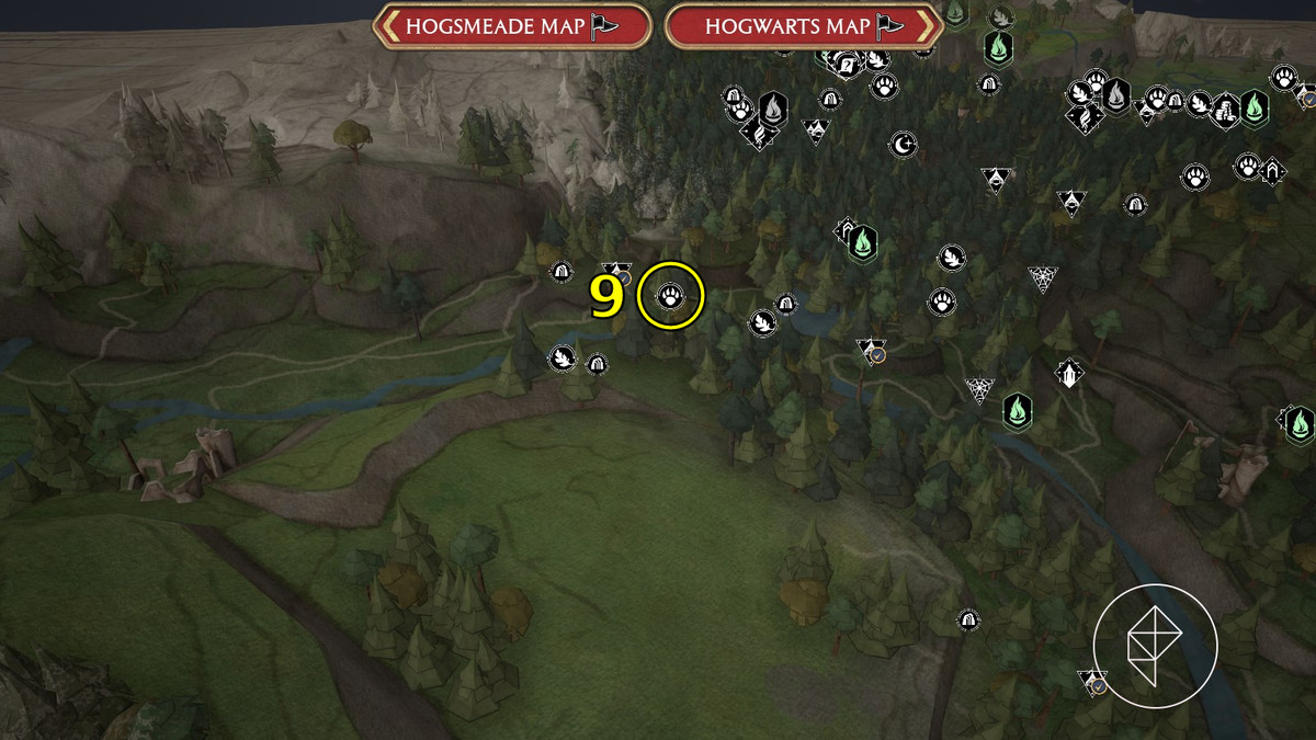 Tane della regione nord di Hogwarts nell'eredità di Hogwarts