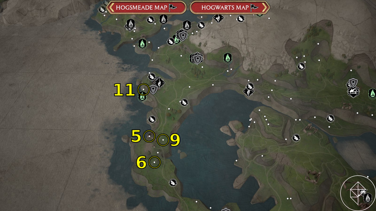 Manor Cape Dens in Hogwarts Legacy