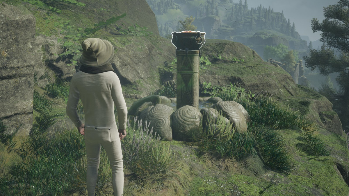 Pentola Fiammeggiante/Braciere Processo Merlino in Hogwarts Legacy