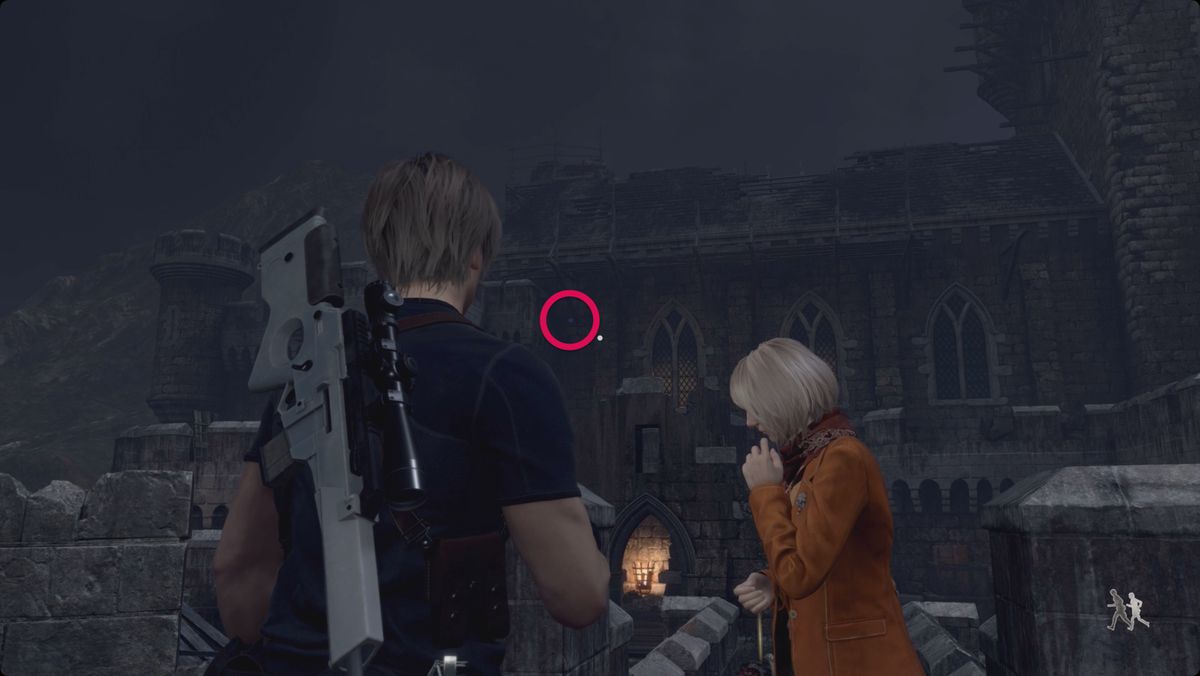 Resident Evil 4 remake Blue Medallion 5 di 6 posizione.