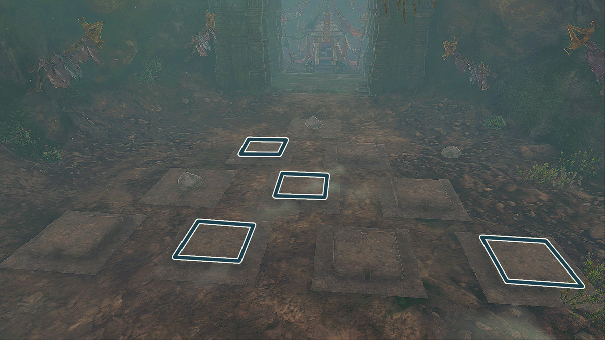 La soluzione del puzzle di The Legend of Zelda: Tears of the Kingdom Dueling Peaks South Cave per rivelare la camicia di Tingle.