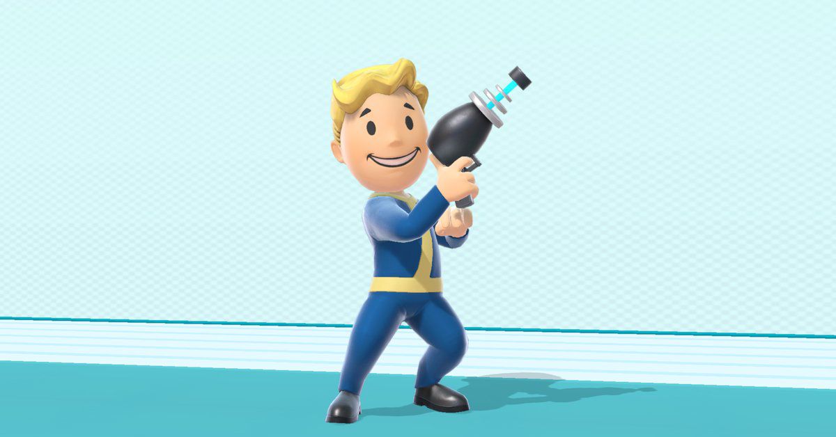 Fallout's Vault Boy si unisce a Super Smash Bros. come Mii Fighter