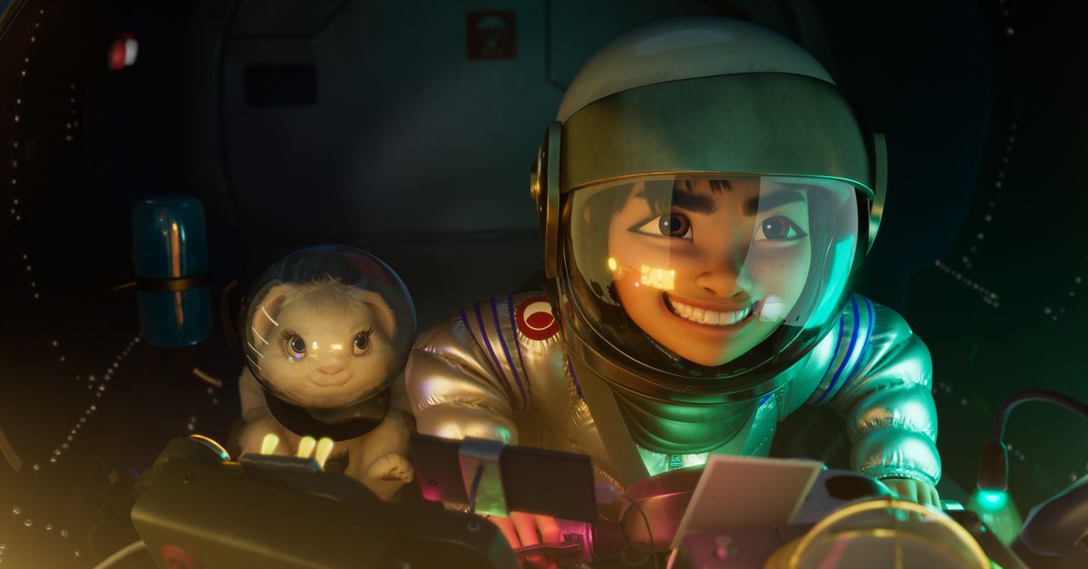 Il nuovo film d’animazione di Netflix Over the Moon è una fantastica avventura spaziale