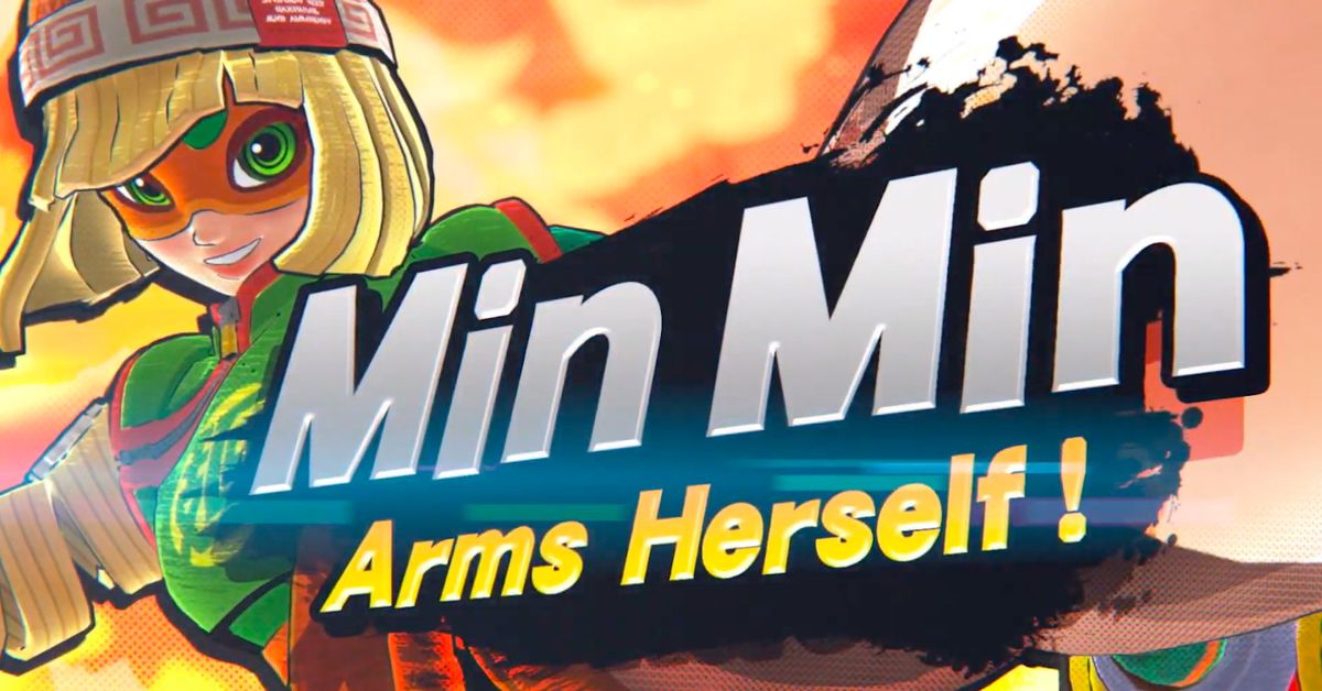 Il prossimo combattente di Super Smash Bros. Ultimate è Min Min from Arms