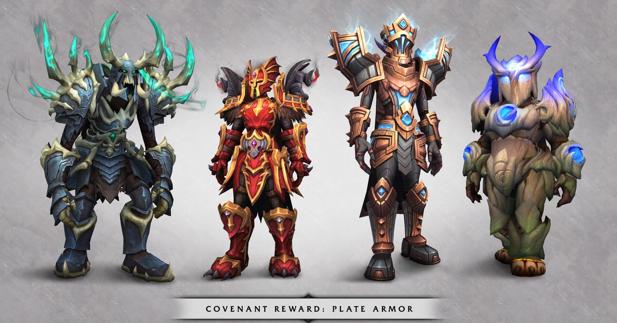 Shadowlands di World of Warcraft è solo il primo passo nella personalizzazione di nuovi personaggi
