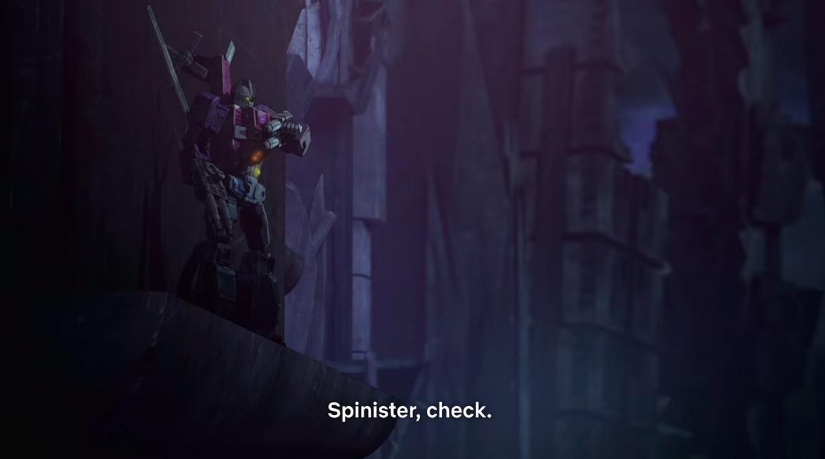 Spinister in Transformers: War for Cybertron - Siege
