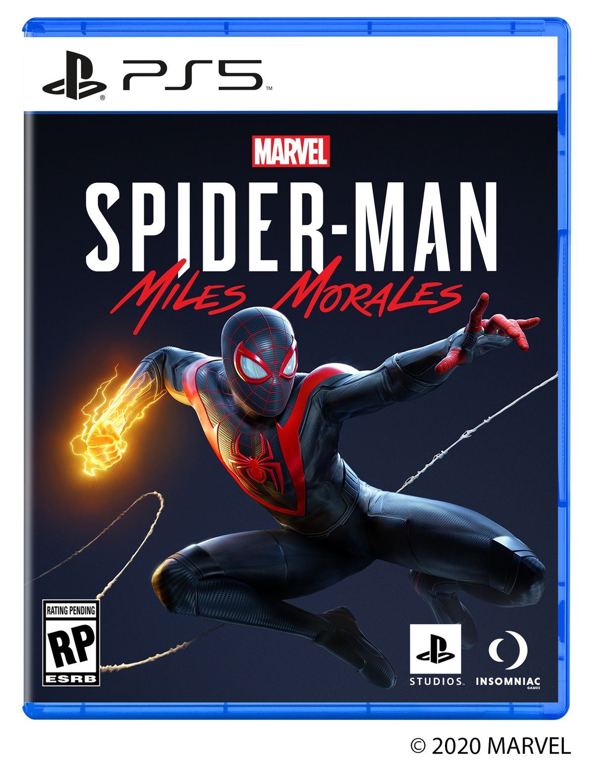 Box art per Spider-Man Miles Morales su PS5