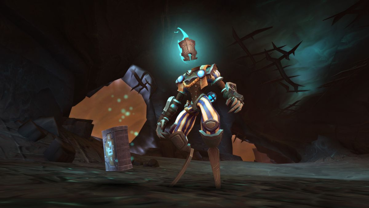 Ve’Nari, un NPC robot di World of Warcraft Shadowlands