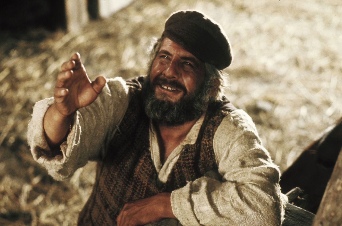 topol come tevye in fiddler on the roof