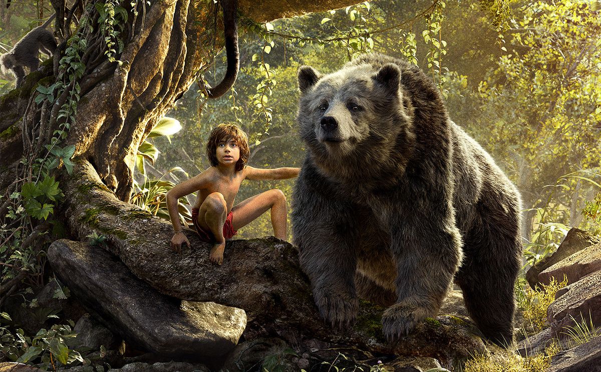 Mowgli con Baloo