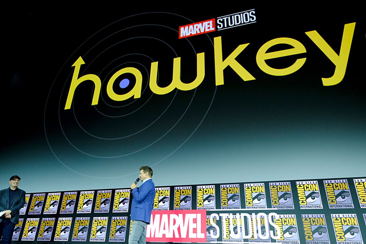 jeremy renner annuncia la serie Hawkeye Disney plus al SDCC 2019