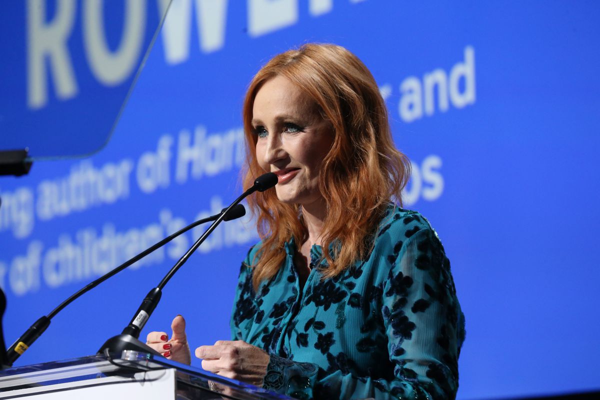 J.K. Rowling parlando al Robert F.Kennedy Human Rights Hosts 2019 Ripple Of Hope Gala & Auction