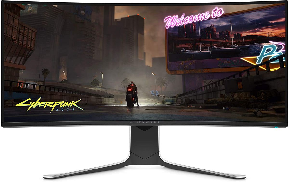 Un'immagine del prodotto del monitor da gioco curvo Alienware