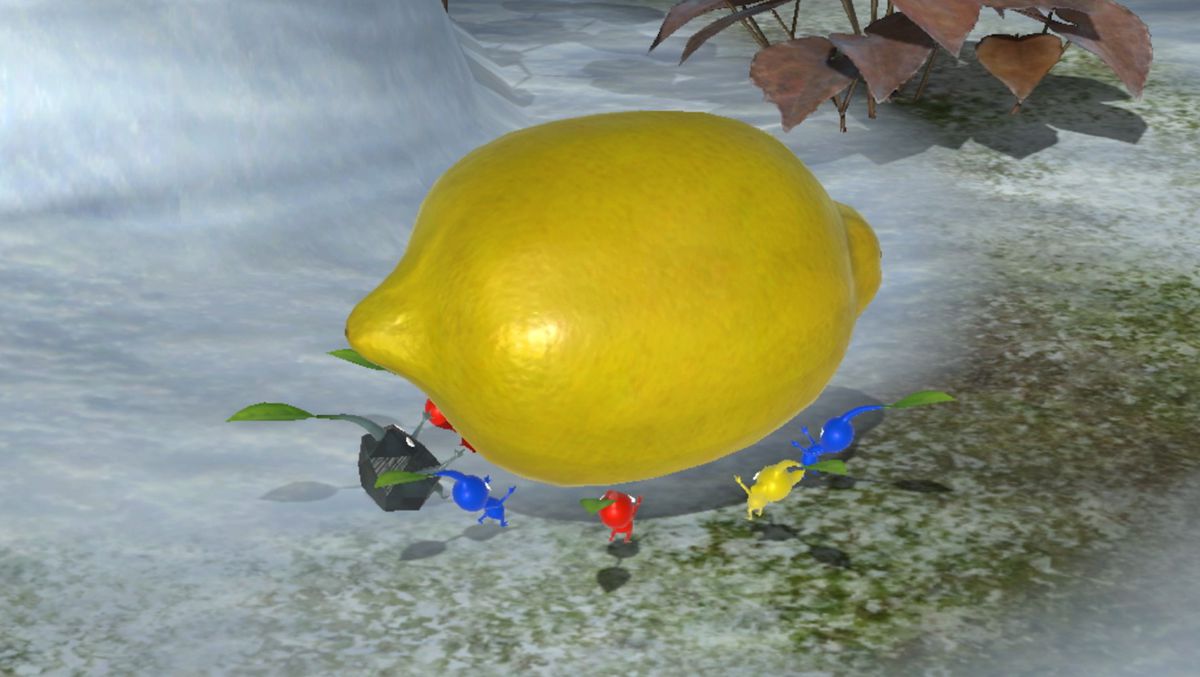 I Pikmin portano un limone in Pikmin 3 