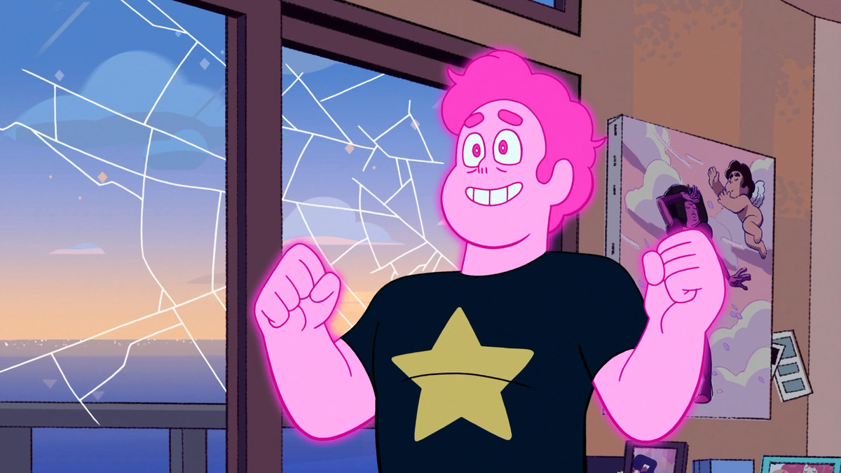 uno Steven rosa e potente
