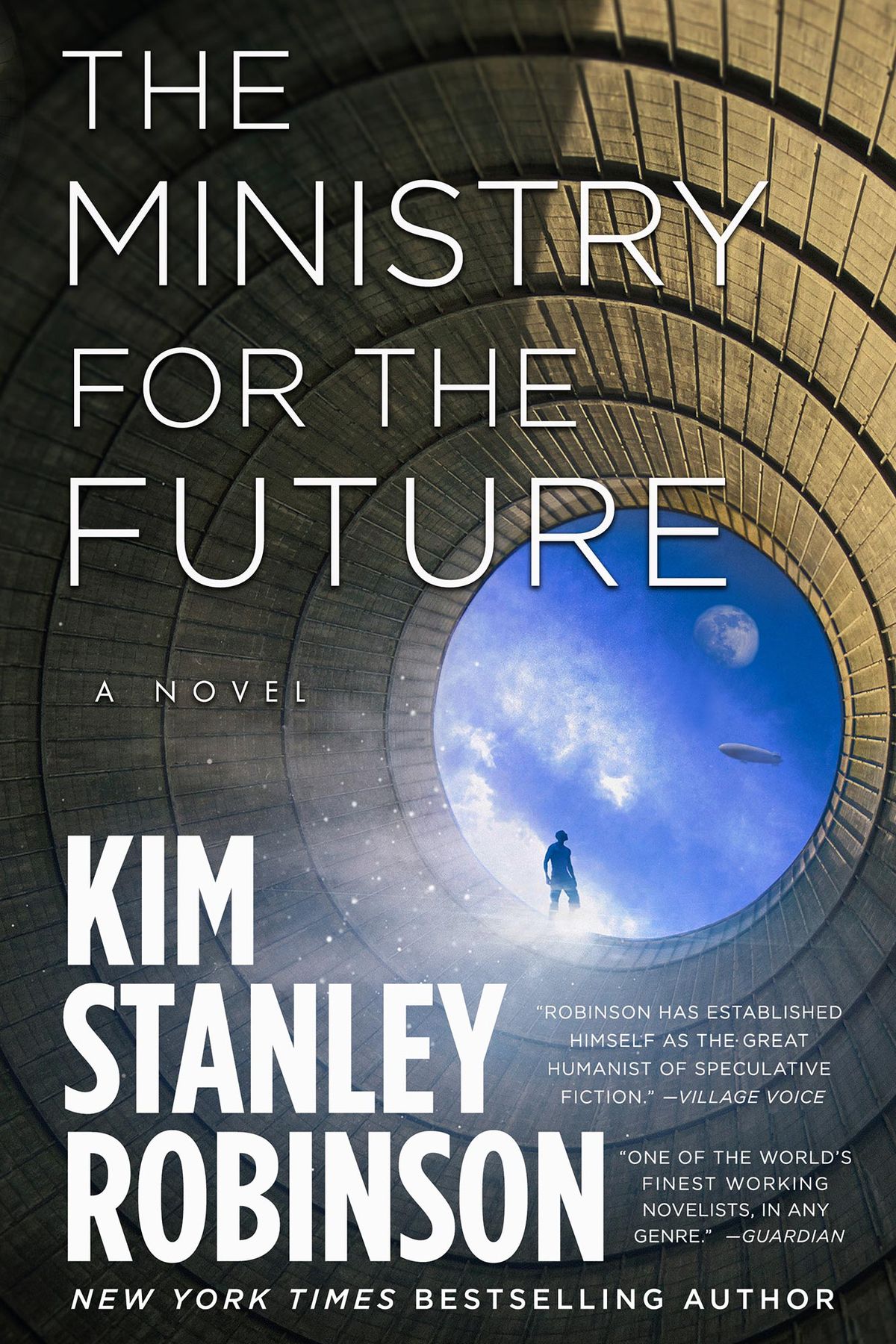 The cover of Kim Stanley Robinson’s Ministry For the Future