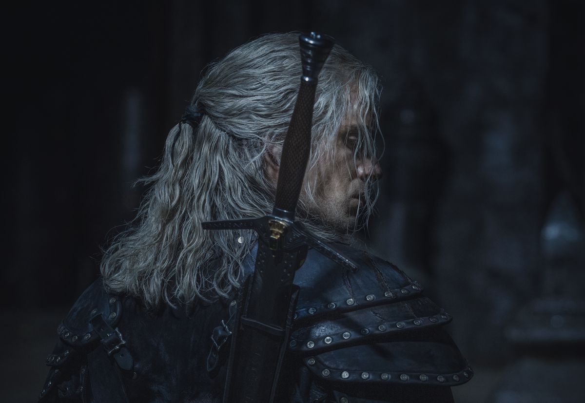 Henry Cavill’s hair in The Witcher season 2