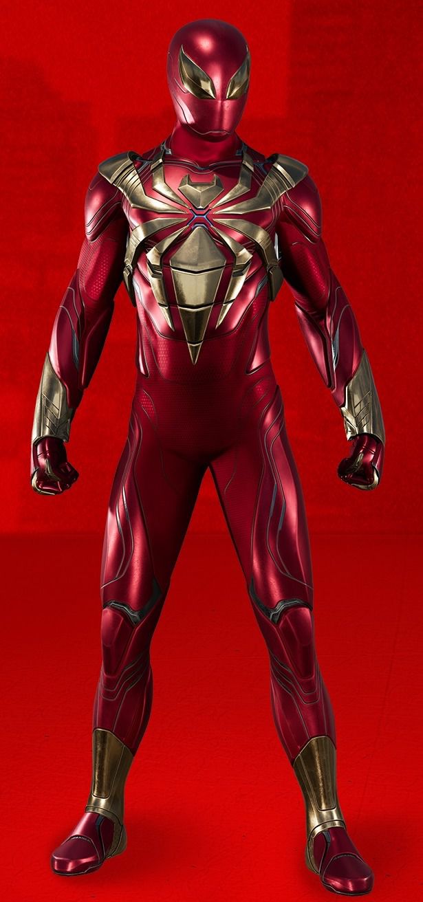 iron spider suit from civil war comics in spider-man ps4