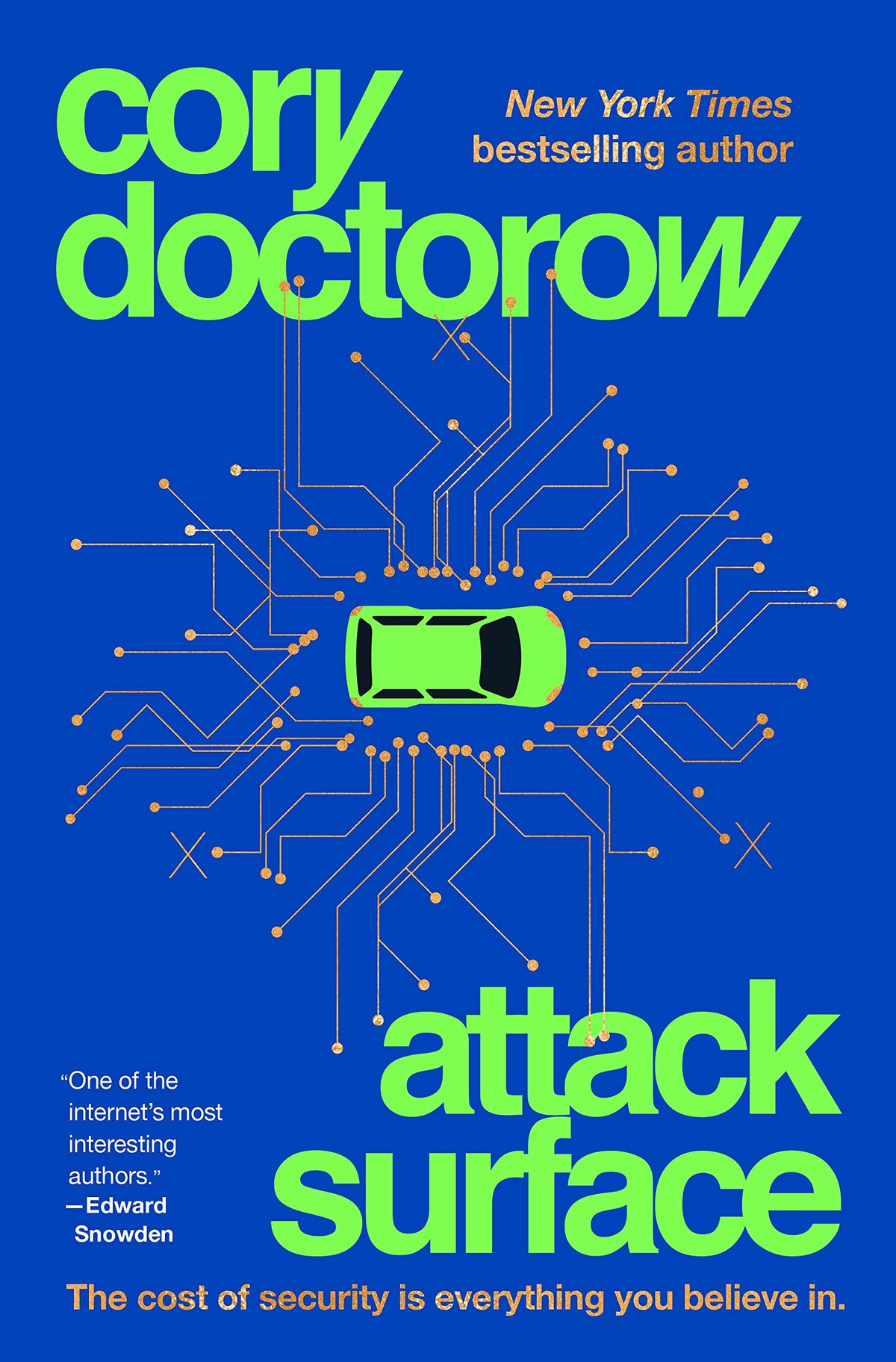The cover of Cory Doctorow’s novel Attack Surface