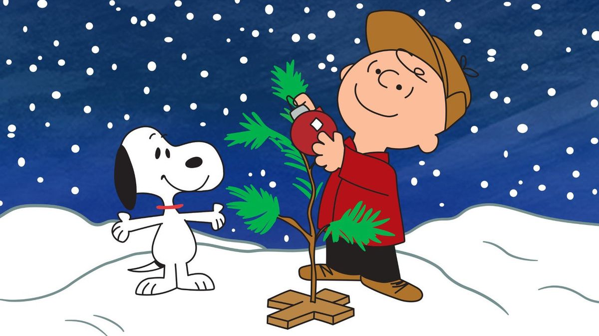Charlie Brown e Snoopy nella neve
