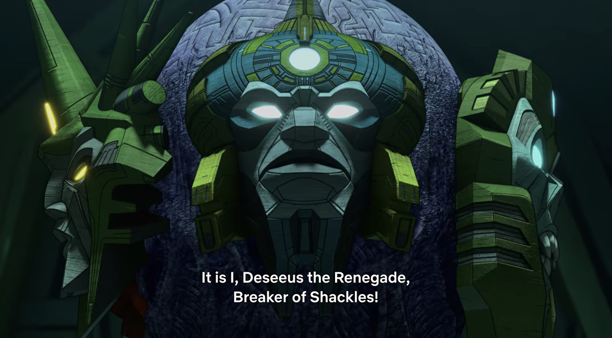 Deseeus the Renegade from Transformers: Earthrise