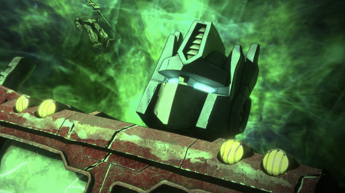 An Alchemist Prime cameo in Transformers: War for Cybertron: Earthrise