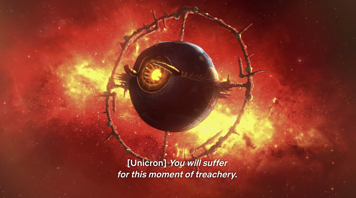 Unicron in Transformers: War for Cybertron - Earthrise