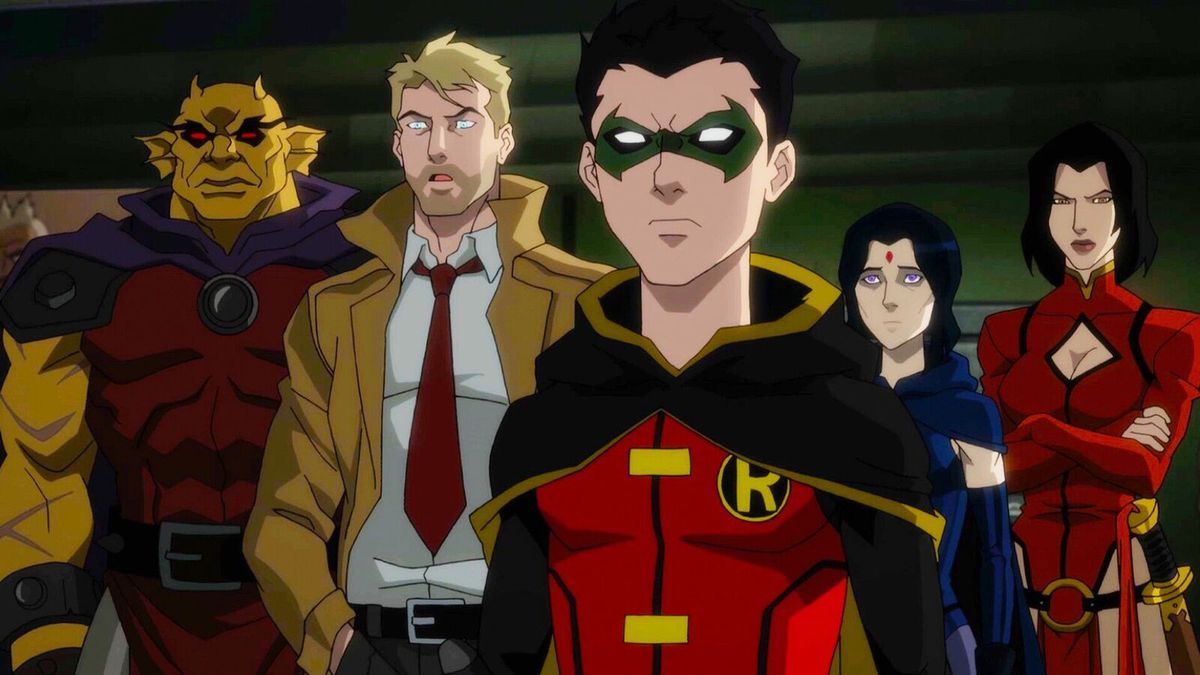 Justice League Dark: Apokolips War: Robin e Constantine