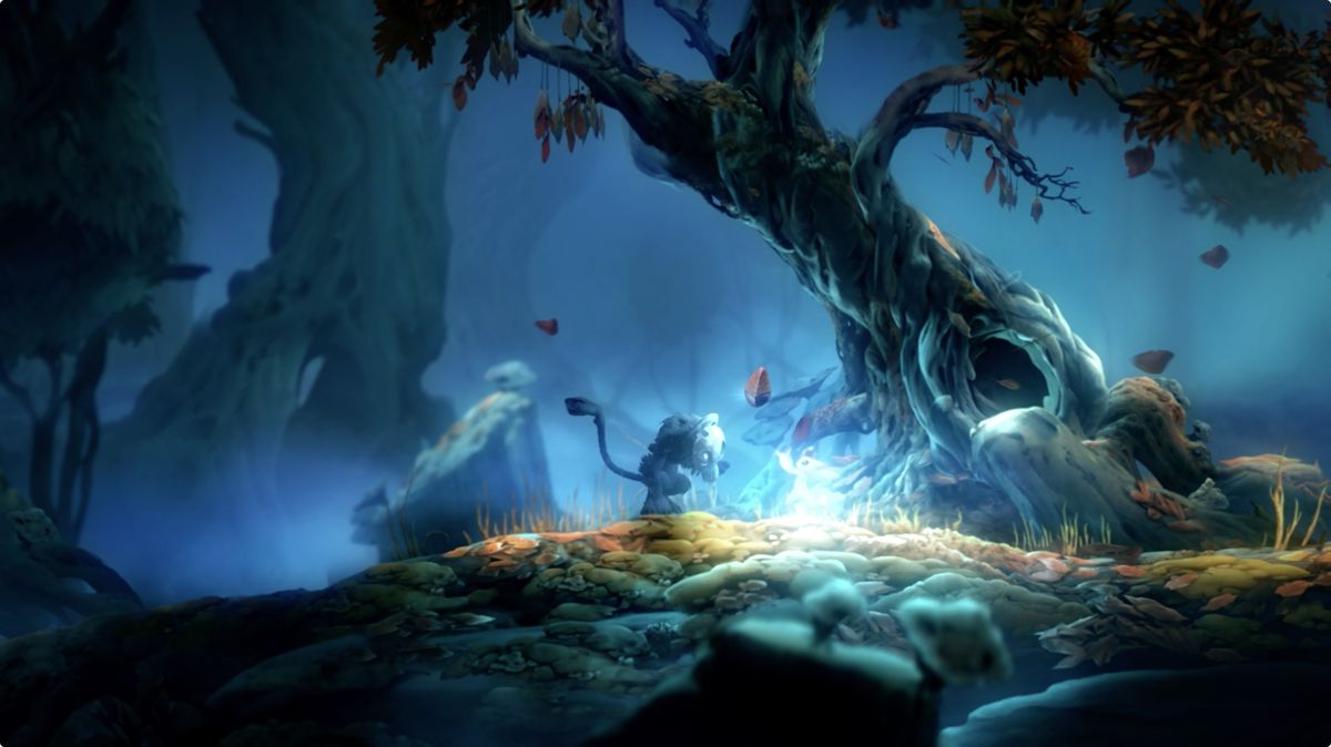 Ori and the Will of the Wisps Silent Woods map