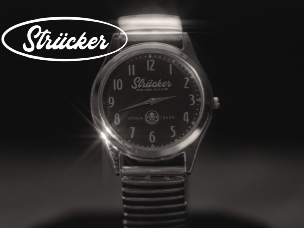 Spot di orologi di marca Strucker in WandaVision