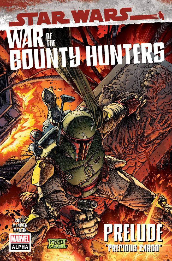 Boba Fett War of the Bounty Hunters # 1 copertina
